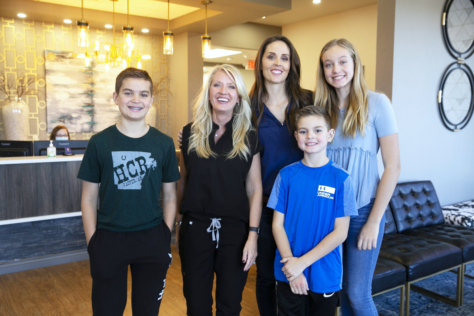 orthodontic patient smiling
